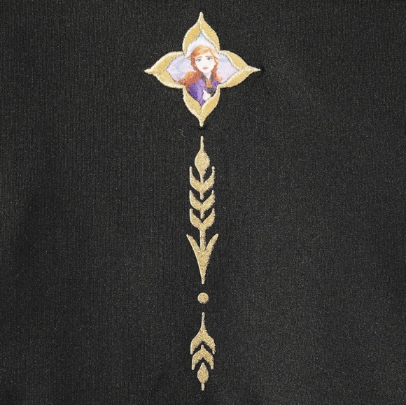 NWOT Disney Frozen II Anna Dress Girls Large 10/12 - Picture 3 of 5